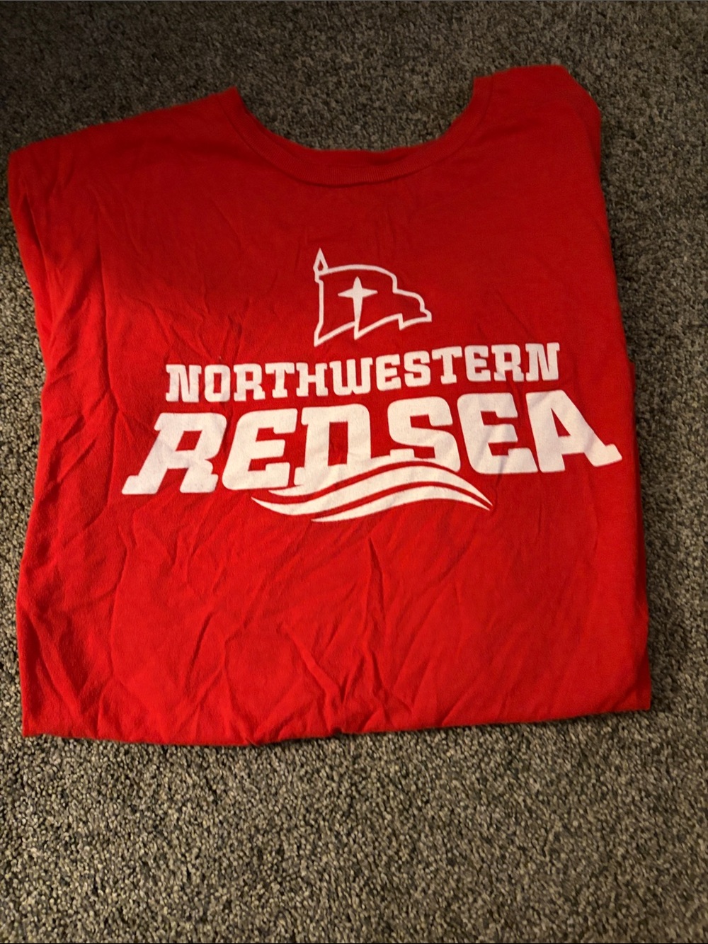 Gildan Red Northwestern Redsea Graphic Tee